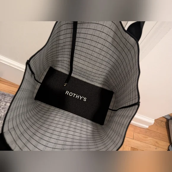 NWOT Rothy's Lightweight Tote Windowpane *Rare/Limited Collectors Edition
